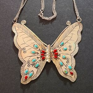 Sterling Butterfly necklace